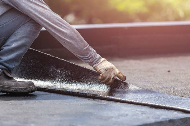 Professional Waterproofing technician working in Watertown, MN